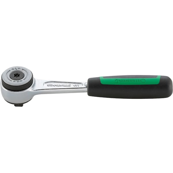 6.3 mm (1/4") Ratchet, fine tooth WA.6 Degree L.118 mm